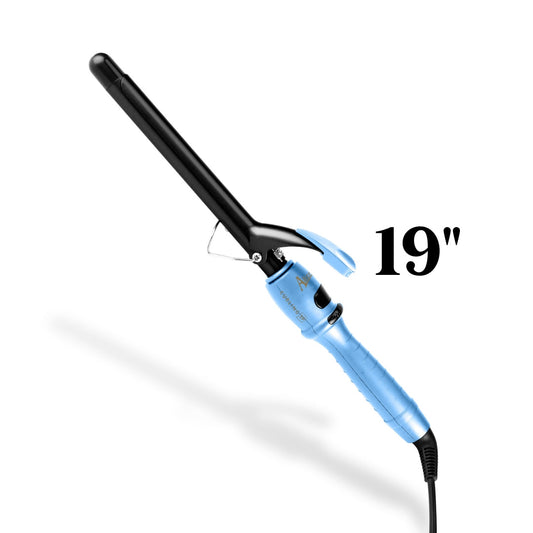 PINZA ALIZZ CURLING CON TENAZA 19 AZUL