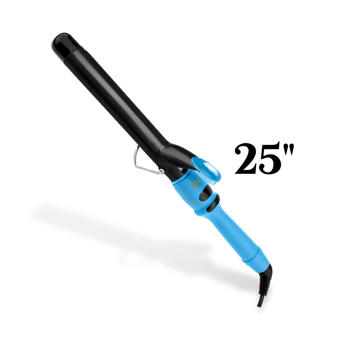 PINZA ALIZZ CURLING CON TENAZA 25 AZUL